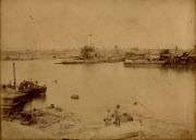 La rade du Port / H. Georgi phot.. - La Réunion, [1887-1889]. - 1 photogr. pos. : papier albuminé ; 17 x 23,4 cm.