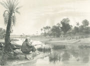Lucien Paron au bout de l'Etang de St-Paul / Roussin, Louis Antoine. Dessinateur et lithographe. - 1863. - 1 est. : lithogr. ; 14,8 x 21,1 cm (im.), 22,8 x 30,5 cm (f.).